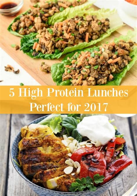 High Protein Lunches Perfect For SoFabFood Protein Lunch Lunch High Protein Low