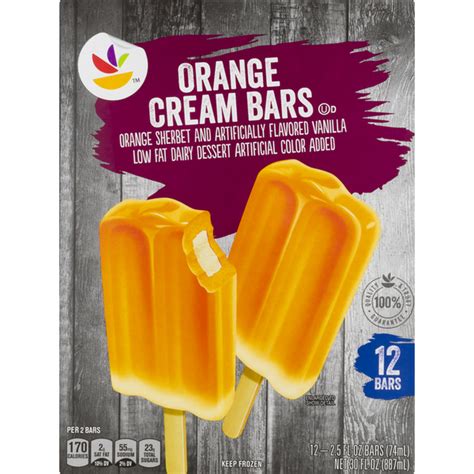 Sb Cream Bars Orange 12 Each Instacart