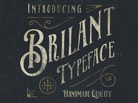 Brilant Typeface By Ilham Herry On Dribbble