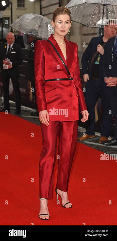 Rosamund Pike Attends The Premiere Of Radioactive Held At The Curzon