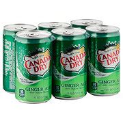 Canada Dry Ginger Ale Oz Cans Shop Soda At H E B