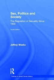 Sex Politics And Society The Regulation Of Sexuality Since T