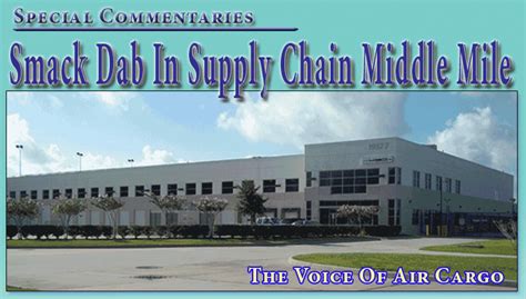 Smack Dab In Supply Chain Middle Mile