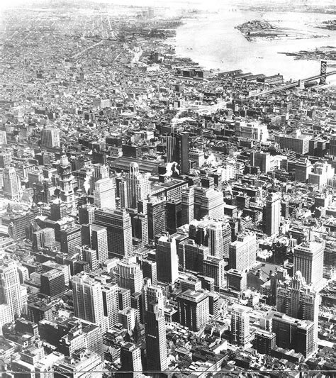 Aerial View Center City Digital Collections Free Library