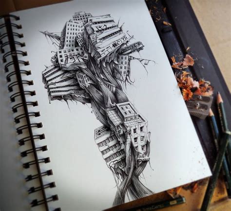 Incredible Pencil Drawings On Paper By Pez Freeyork