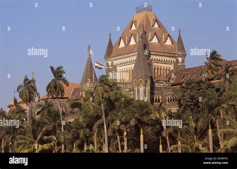 Detail Of High Court Mumbai Bombay India Stock Photo Alamy