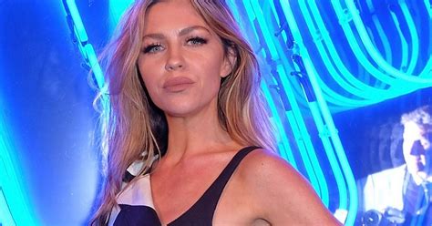 abbey clancy exposes nipples in risqué sheer dress at britain s next top model bash in london
