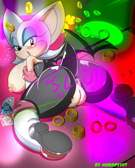1237761 Nobody147 Rouge The Bat Sonic Team Holy Shit