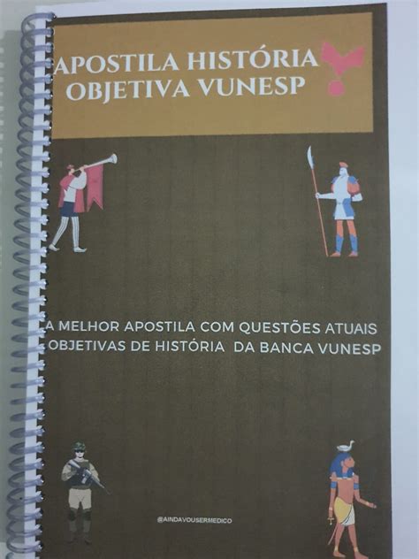 Maybe you would like to learn more about one of these? KIT COM TODAS APOSTILAS VUNESP OBJETIVAS + DISCURSIVAS ...