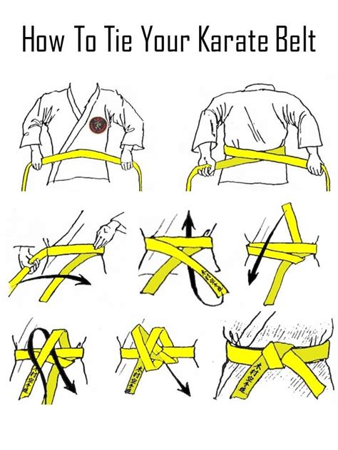 Kimura Shukokai Karate Kent How To Tie Your Belt Karate Belt