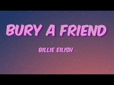 Billie eilish bury a friend: Billie Eilish- bury a friend (lyrics) - YouTube