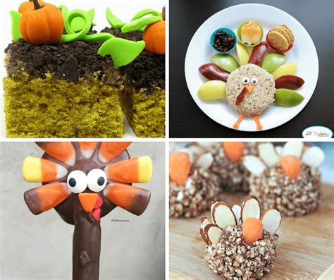 30 Thanksgiving Fun Food Ideas A Roundup Of Fun Food Crafts