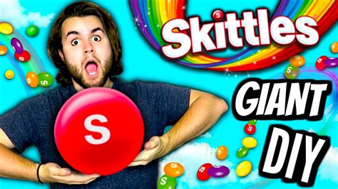 Diy Giant Skittles How To Make Huge Edible Skittle Biggest Rainbow