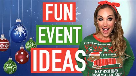 Christmas Event And Party Ideas For Youth Groups Youtube