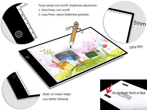 Especially if you are starting a youtube channel doing anything artsy. A4 Tracing Light Box Portable LED Light Table Tracer Board Dimmable Brightness Artcraft Light ...