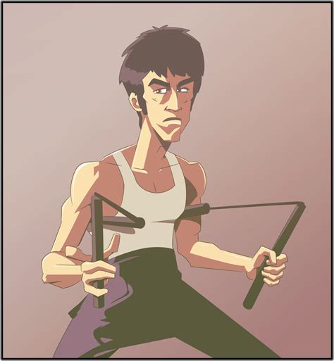 It Started In 82 Bruce Lee Illustration