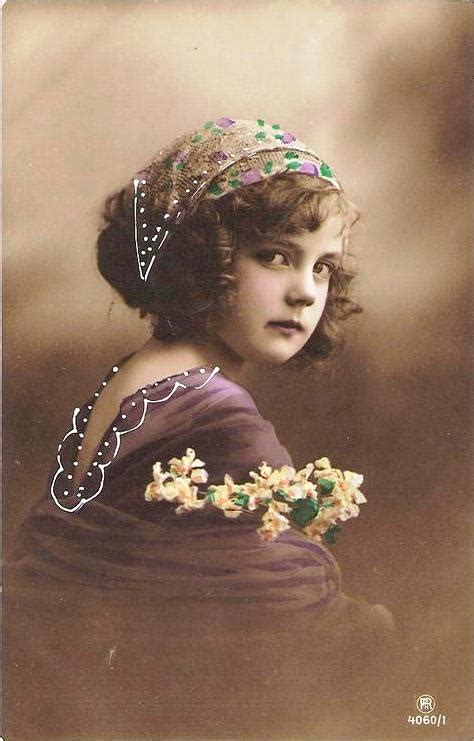 Vintage Postcard Girl Ii By Mementomori Stock On Deviantart