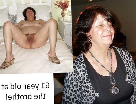 Rosemary 63 Year Old Sexy Granny Clothed And Naked