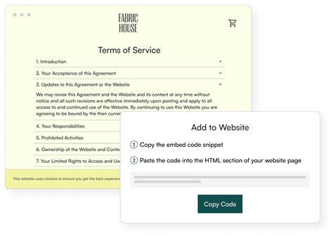 Free Terms Of Service Generator Enzuzo