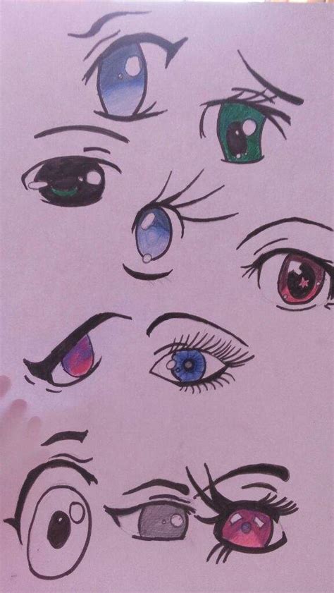 Ojos Anime 👌 Manualidades And Dibujos Amino
