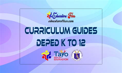 Curriculum Guides Deped K To 12 Educators Files K To 12 Basic