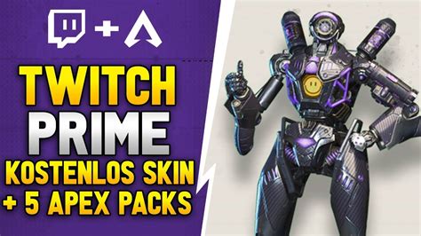 Kostenlos Prime Skin 5 Loot Packs Bekommen Apex Legends Youtube