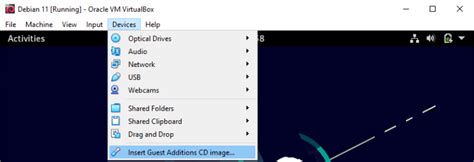 How To Install Virtualbox Guest Additions On Debian 11 Debian 10