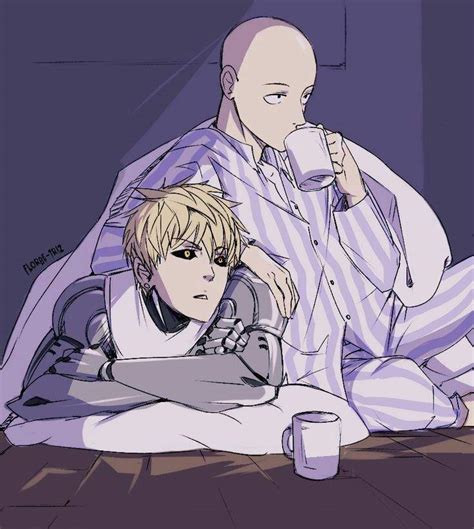 One punch man Saitama x Genos Yaoi Amino Español Amino