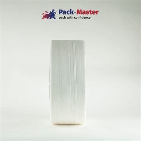 Pack Master Polypropylene Machine Strapping White 12063
