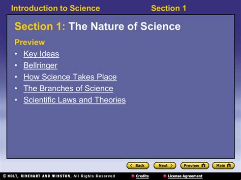 Branches Of Science Ppt