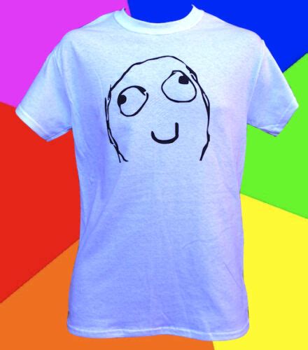 Derp Meme T Shirt Rage Face Ebay