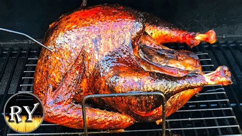Whole Turkey Smoked On The Oklahoma Joe S Highland Bbq Teacher Video