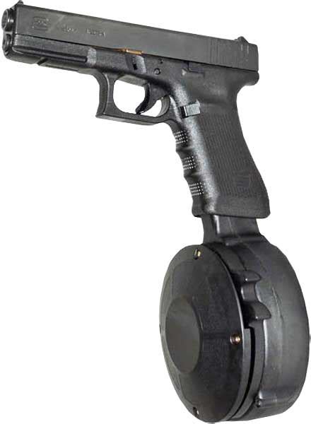 Korean 9mm 50rd Glock Drum Drum Glock Gunwinner