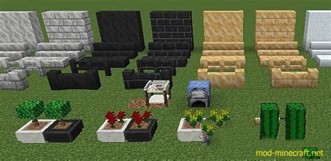 Today we have more furniture designs, decoration tricks and tips to showcase for you. Extended Decorations Mod 1.7.10 | Minecraft Mods