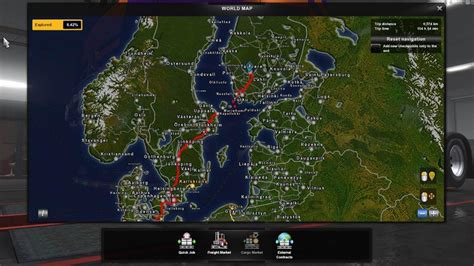 Ets2 Realistic Hd Mapbackground 135x V 10 Maps Mod Für Eurotruck