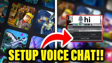 How To Set Up Roblox Voice Chat New Youtube