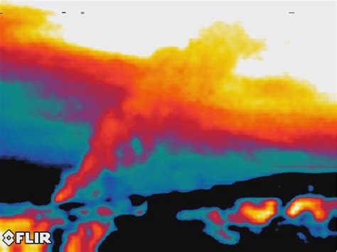 Infrared Camera Reveals Huge Wafting Cloud Of Methane Over California