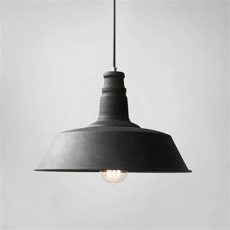 Shop our selection of stylish industrial lighting. Vintage Industrial Pendant Light Black - Tudo And Co
