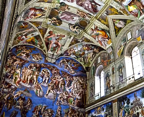 Sistine Chapel Ceiling Last Judgement