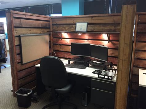 Wooden Rustic Office Cubicles For The Call Center Shelf For Personal