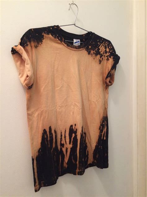 Bleached T Shirt Bleach Tie Dye Bleach T Shirts Tie Dye Shirts Dress