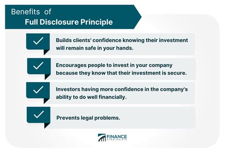 Full Disclosure Principle Definition Benefits Disadvantages