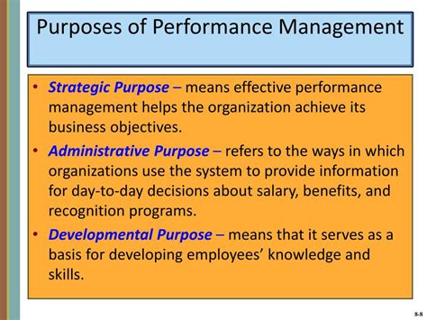 Ppt Chapter 8 Managing Employees Performance Powerpoint Presentation