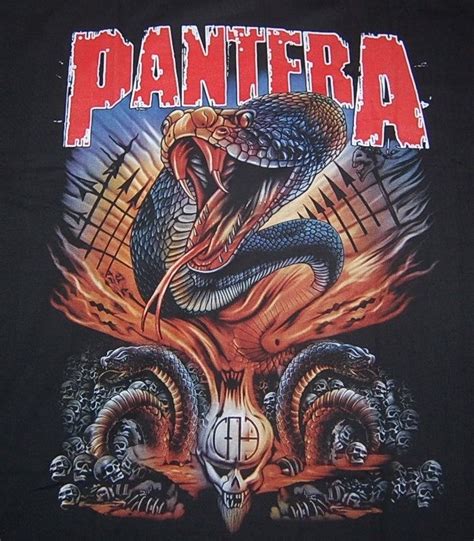Ink Metal Art Pantera Con Imágenes Pantera Pantera Band Bandas