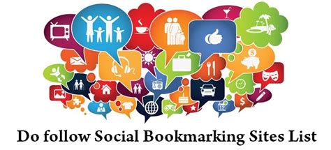 Top High Da Pr Dofollow Social Bookmarking Sites List
