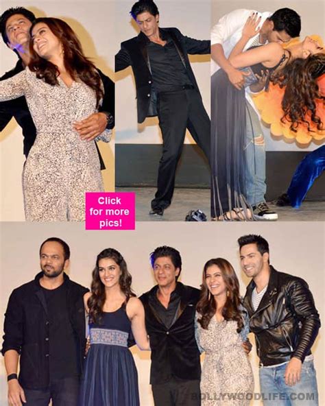 11 magical moments from shah rukh khan and kajol s dilwale song gerua launch watch videos