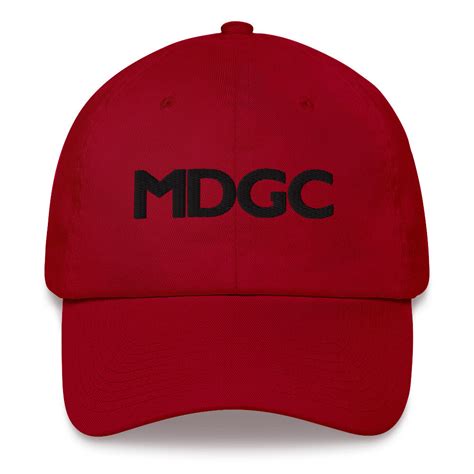 Marion Dgc On Demand Embroidered Dad Hat Esportsgear Llc