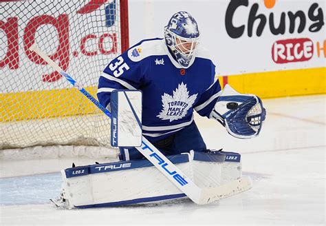 Maple Leafs Goaltending Shows Encouraging Signs But Its Still Too