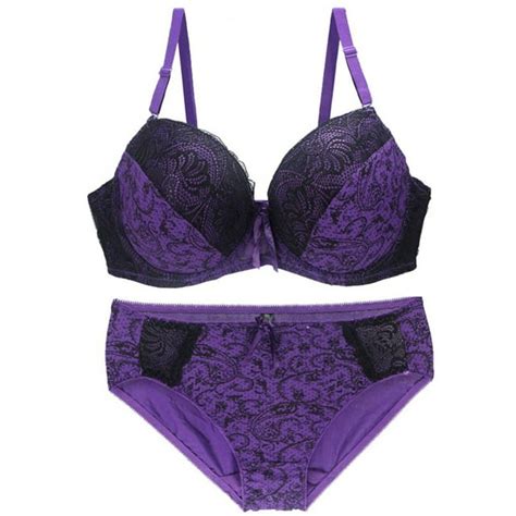Jeashchat Plus Size Lingerie For Women Fashion Women Sexy Bra Panties Underclothes Lace