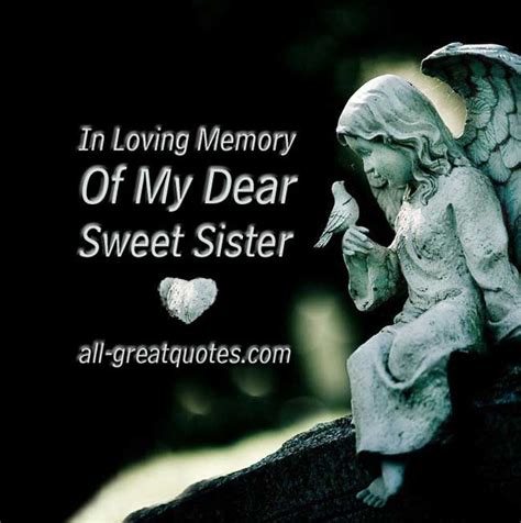 Sympathy Quotes Loss Of Sister Quotesgram